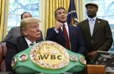 Trump pardons boxing's first black heavyweight champion after Stallone's appeals