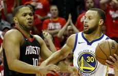 Rockets push Warriors to brink of elimination