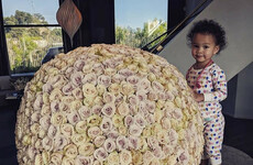 Why are celebs so obsessed with massive, ugly floral bouquets?