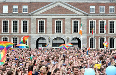 Dublin Castle courtyard will be open to the public tomorrow ... but don't expect any big screens