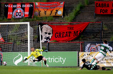 Bohs deny Rovers derby win with last-gasp Cornwall header
