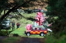 Four injured in helicopter crash