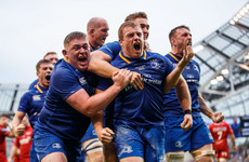 Sexton sensational as Leinster smash Scarlets to secure historic double