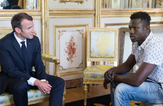 'Hero' Malian immigrant who saved child dangling from balcony is to get French citizenship