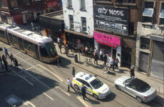Delays on Luas red line after car parks on track near Jervis stop