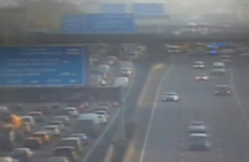 'Very heavy delays' after commuter crash on the M50
