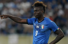 Balotelli takes aim at offensive banner displayed in Italy friendly