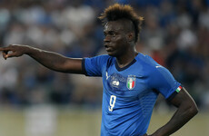 Balotelli takes aim at offensive banner displayed in Italy friendly