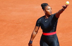 Serena Williams wore a superhero catsuit for her Grand Slam return and dedicated her win to new mams