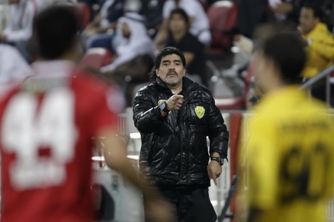 Diego Maradona: did the honourable thing. 