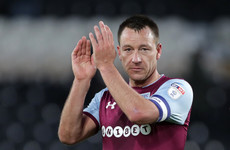 John Terry leaves Aston Villa after play-off final defeat