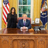 Trump holds meeting with Kim Kardashian days away from historic summit with North Korea leader