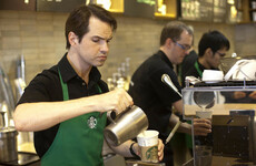 CNN accidentally used footage of Jimmy Carr pretending to work in Starbucks for a story