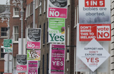 Today's the final day for referendum posters to be removed