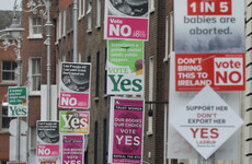 Today's the final day for referendum posters to be removed