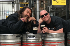 Jason Momoa is in Ireland, drinking Guinness and only delighted with himself