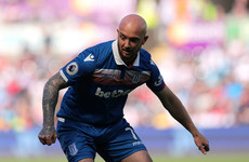 Stephen Ireland among seven players released by relegated Stoke
