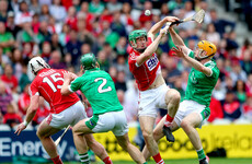 Hayes point grabs draw for 14-man Limerick in Munster hurling thriller against Cork