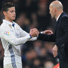 Zidane's Real Madrid exit 'a little bit strange' - James Rodriguez