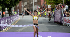 Olympian Lizzie Lee storms to victory as 30,000 fill the capital for Women's Mini Marathon