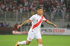 Peru captain grabs two goals just days after World Cup ban for drug use is overturned
