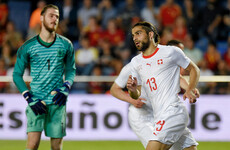 De Gea makes rare goalkeeping error as Spain are held in pre-World Cup friendly