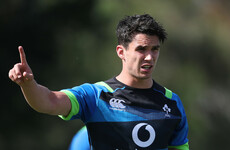 Schmidt names Carbery at out-half as O'Mahony captains Ireland