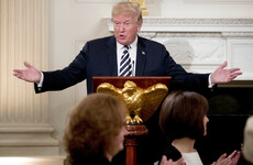 Trump hosts iftar dinner at White House, as demonstrators protest immigration laws