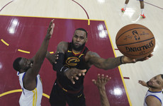 He could be nearing the end with the Cavs but LeBron is 'living in the moment'