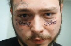 Post Malone got a new tattoo saying 'Always Tired' under his eyes and the internet has not been kind about it