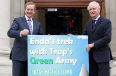Trap to seek divine intervention up Croagh Patrick... with Enda Kenny