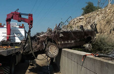 Six people, including three children, killed when smuggler's jeep crashed