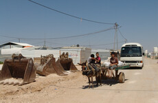 Simon Coveney in Jordan: '80,000 live in Zaatari refugee camp. That's the same population as Galway City'