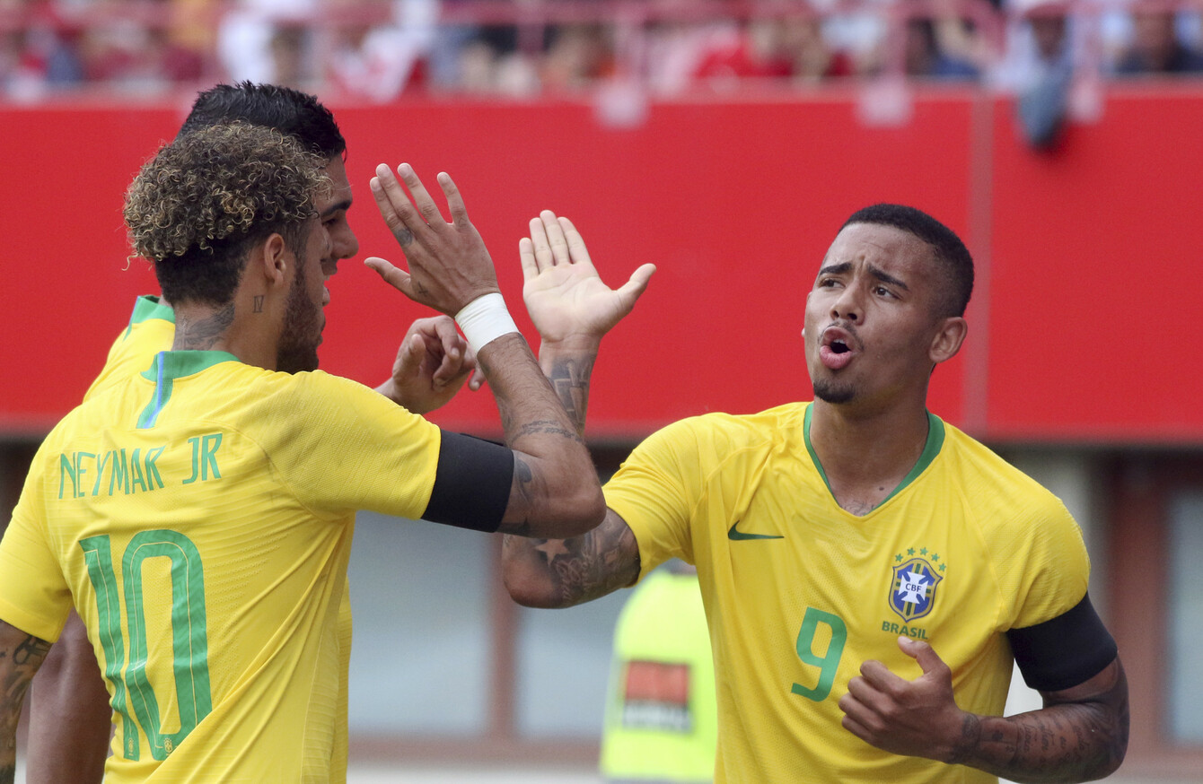 Neymar Coutinho And Jesus Secure Win As World Cup Favourites Brazil Head For Russia