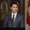 FactCheck: Did Justin Trudeau's eyebrow fall off during a press conference?