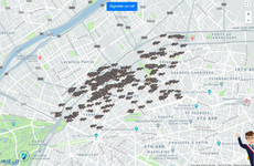 Paris has an interactive map where you can report rat sightings