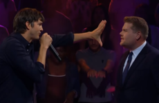 Ashton Kutcher and James Corden's rap battle was more cut-throat than we'd expected