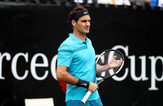 As if he was never away! Federer makes winning return after three-month break