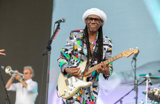 Nile Rodgers only plays Ireland if he gets two cups of tea and a ham sandwich, thank you very much