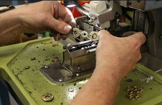 We took a tour of the Newbridge Silverware factory to learn how they make their wares