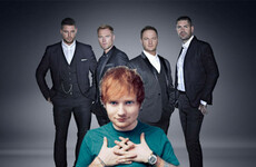 Ed Sheeran's written a song for Boyzone's last album