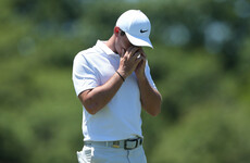 Johnson shares lead as McIlroy blows up in face of US Open test at Shinnecock