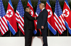 Trump says he was being sarcastic when he said he wants people to treat him like Kim Jong-un