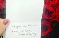 U2 sent Taylor Swift a gift to welcome her to Dublin ahead of tonight's Croke Park gig