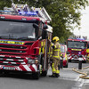 Men rushed to hospital after son tries to save father after he fell into fire