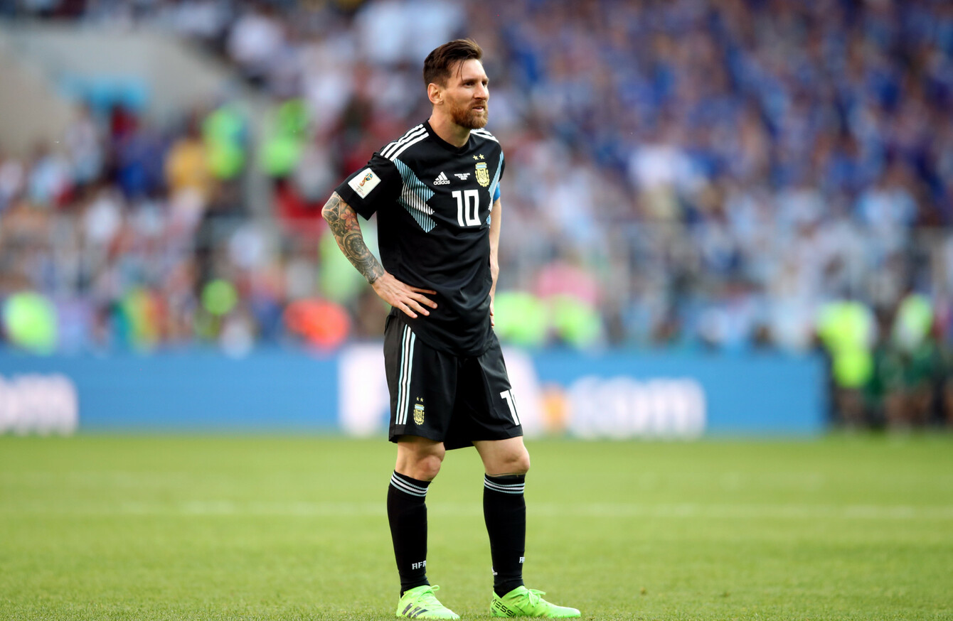 Lionel Messi Misses A Penalty As Argentina Left Frustrated By World Cup 