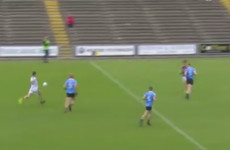 Wexford 'keeper Ivan Meegan landed this magical point from play against Dublin