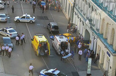 Taxi driver who drove into pedestrians in Moscow says he fell asleep at the wheel