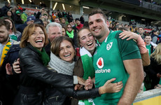 Beirne beams with pride after Ireland debut in front of family in Melbourne