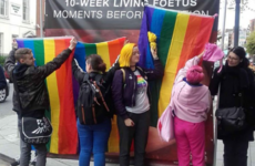 Is it a crime to display graphic abortion imagery in public places?